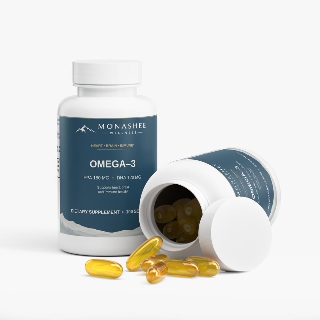 Omega-3 Fish Oil – EPA 180 mg + DHA 120 mg