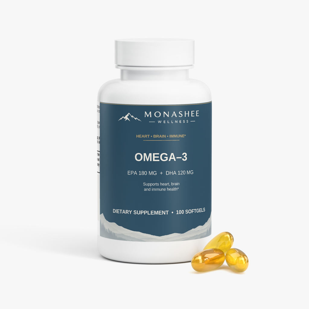 Omega-3 Fish Oil – EPA 180 mg + DHA 120 mg