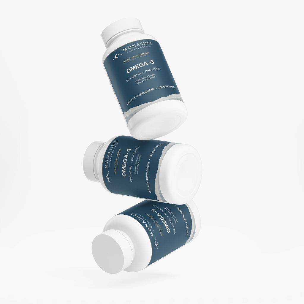 Omega-3 Fish Oil – EPA 180 mg + DHA 120 mg