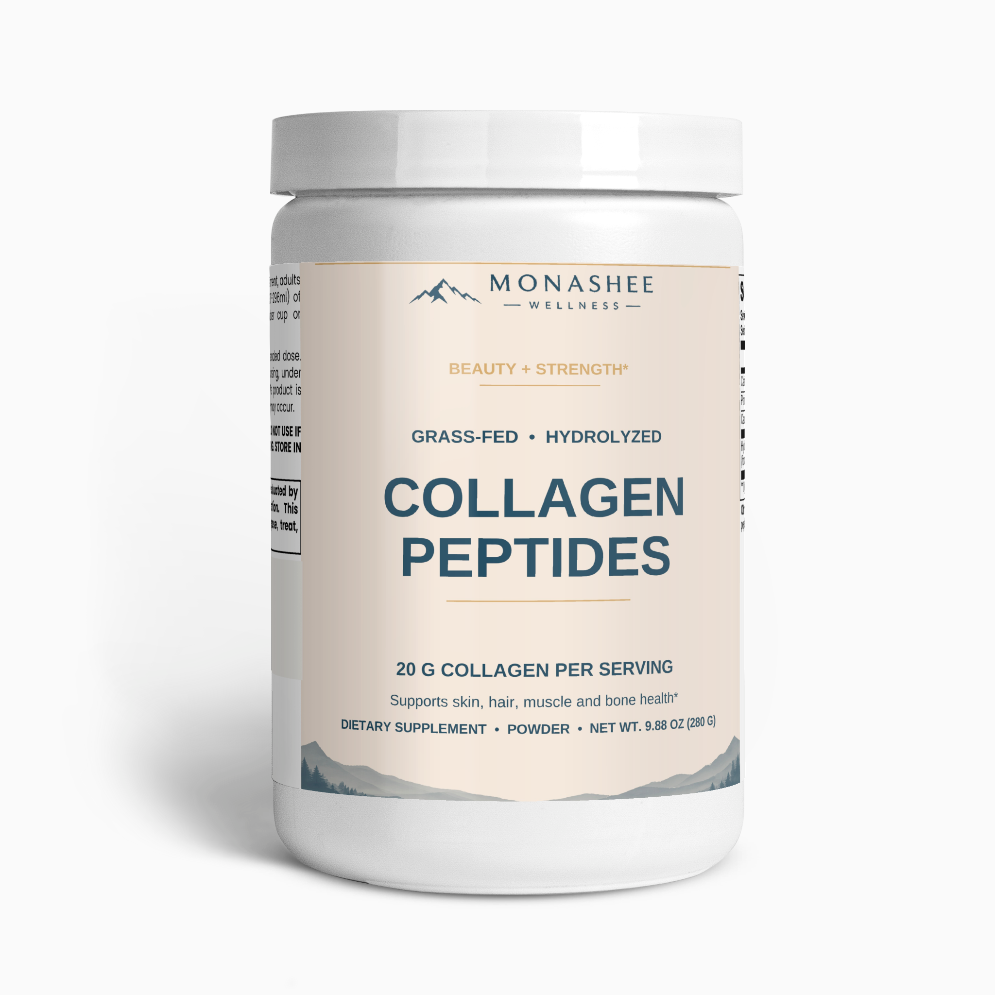 Grass-Fed Collagen Peptides – 20 g per Serving