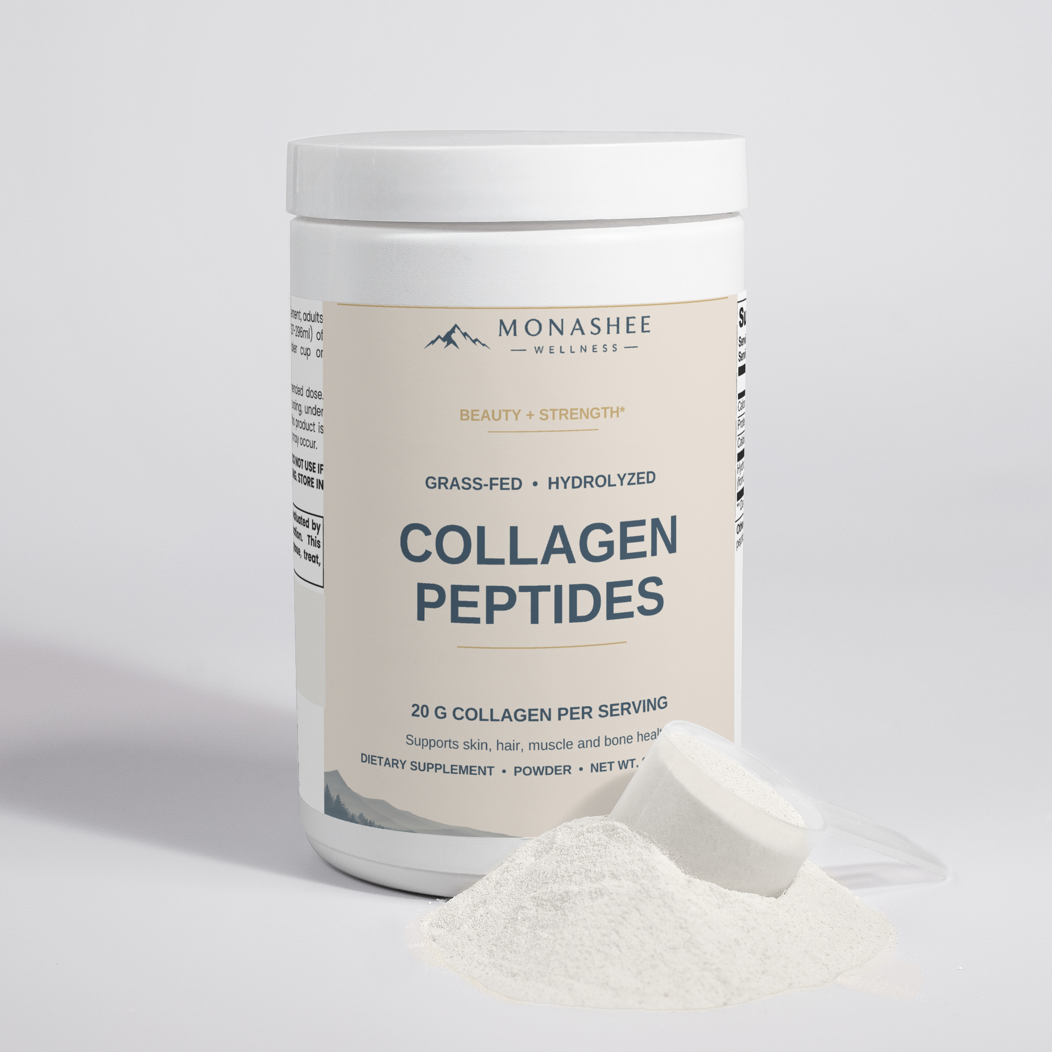Grass-Fed Collagen Peptides – 20 g per Serving