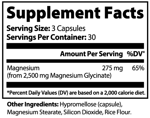 Magnesium Glycinate – Rest & Restore
